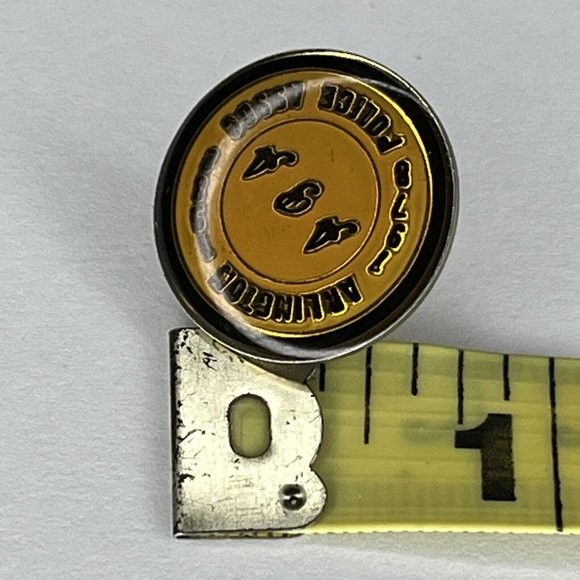 Arlington Police Association Pin 1978-1988 Lapel Pin Hat - Picture 5 of 6